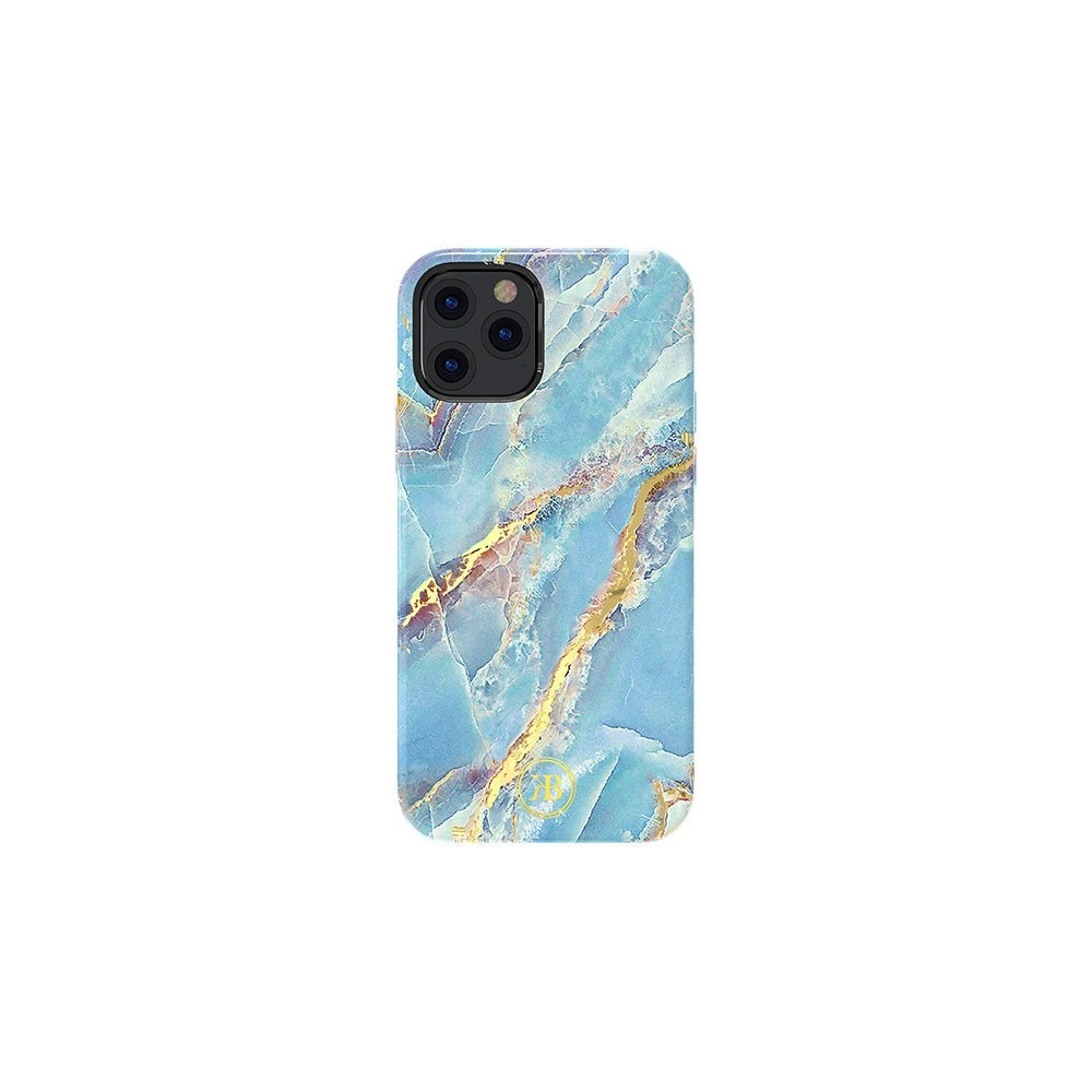 Hurtownia GSM - Etui Kingxbar Marble Apple iPhone 12 Pro Max albastru - KGX264 - {ean13} - Hurt