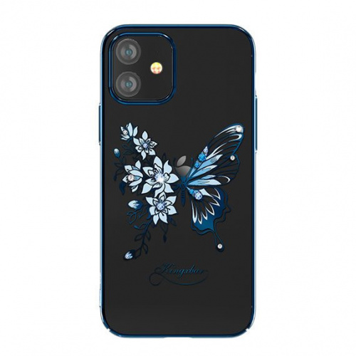 Hurtownia Kingxbar - 6959003589941 - KGX265 - Etui Kingxbar Butterfly Swarovski Apple iPhone 12 mini niebieski - B2B homescreen