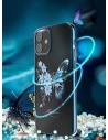 Hurtownia GSM - Etui Kingxbar Butterfly Swarovski Apple iPhone 12 mini modrý - KGX265 - {ean13} - Hurt
