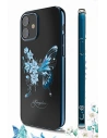 Wholesale Kingxbar Butterfly Swarovski Apple iPhone 12 mini blue - KGX265 - {ean13} - Hurt