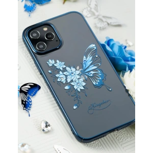 Hurtownia GSM - Case Kingxbar Butterfly Swarovski Apple iPhone 12 mini blau - KGX265 - {ean13} - Hurt