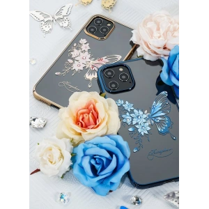 Hurtownia GSM - Case Kingxbar Butterfly Swarovski Apple iPhone 12 mini blau - KGX265 - {ean13} - Hurt