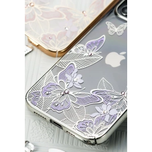 Hurtownia GSM - Case Kingxbar Butterfly Swarovski Apple iPhone 12 mini blau - KGX265 - {ean13} - Hurt