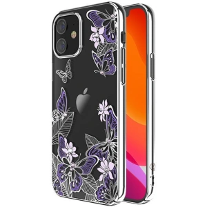 Hurtownia GSM - Etui Kingxbar Butterfly Swarovski Apple iPhone 12 mini fialové - KGX266 - {ean13} - Hurt