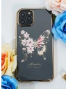 Hurtownia GSM - Etui Kingxbar Butterfly Swarovski Apple iPhone 12 mini fioletowy - KGX266 - {ean13} - Hurt