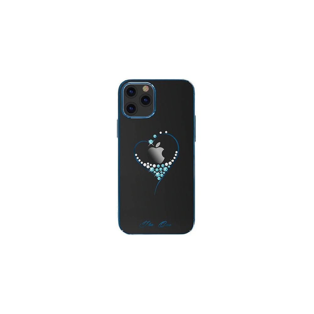 Hurtownia GSM - Etui Kingxbar Wish Swarovski Apple iPhone 12 Pro Max modrý - KGX269 - {ean13} - Hurt