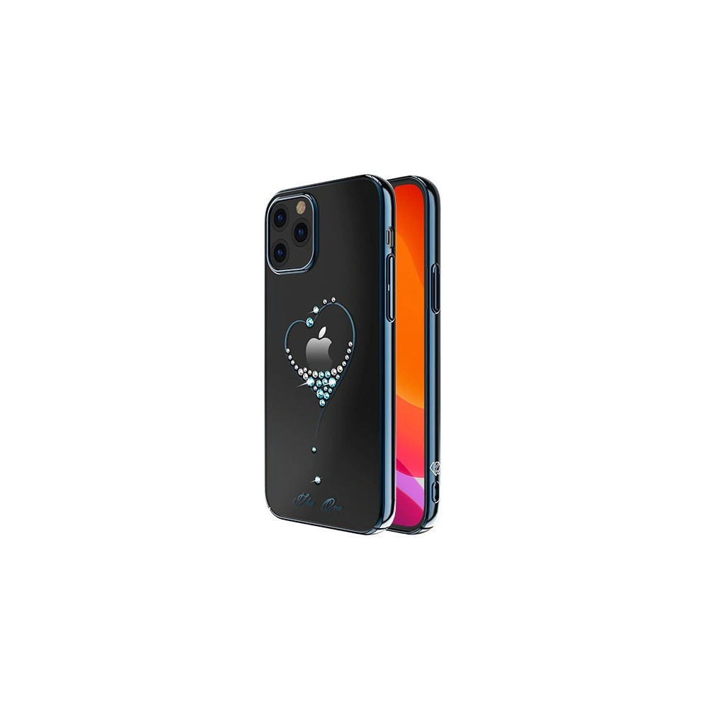 Hurtownia GSM - Etui Kingxbar Wish Swarovski Apple iPhone 12 Pro Max modrý - KGX269 - {ean13} - Hurt