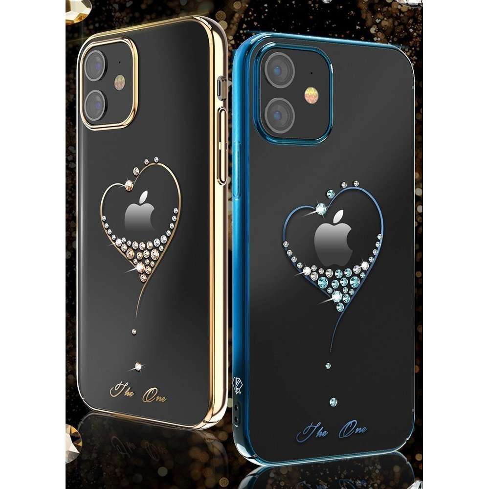 Hurtownia GSM - Etui Kingxbar Wish Swarovski Apple iPhone 12 Pro Max albastru - KGX269 - {ean13} - Hurt