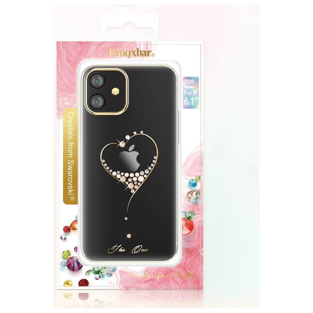 Hurtownia GSM - Etui Kingxbar Wish Swarovski Apple iPhone 12 Pro Max modrý - KGX269 - {ean13} - Hurt
