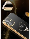 Hurtownia GSM - Etui Kingxbar Wish Swarovski Apple iPhone 12 Pro Max modrý - KGX269 - {ean13} - Hurt