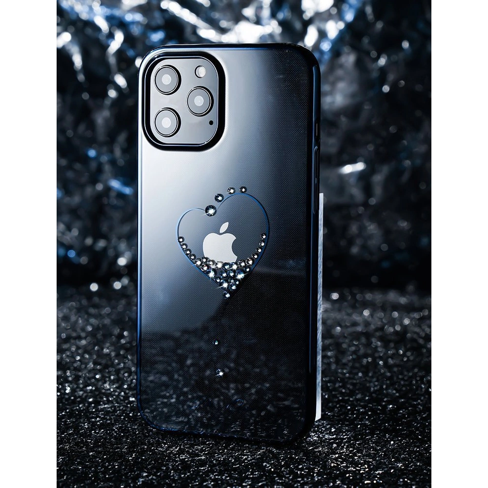Hurtownia GSM - Etui Kingxbar Wish Swarovski Apple iPhone 12 Pro Max albastru - KGX269 - {ean13} - Hurt