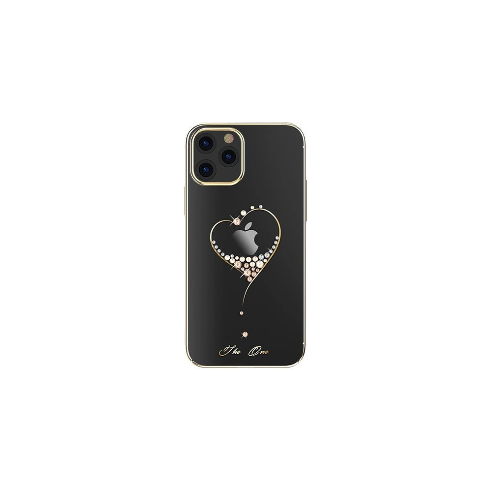 Hurtownia GSM - Etui Kingxbar Wish Swarovski Apple iPhone 12 Pro Max zlatý - KGX270 - {ean13} - Hurt