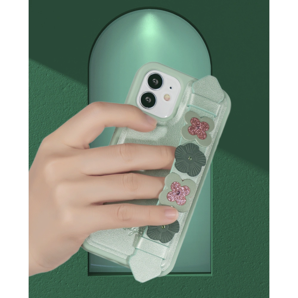 Hurtownia GSM - Case Kingxbar Sweet Swarovski Apple iPhone 12 mini grün - KGX272 - {ean13} - Hurt