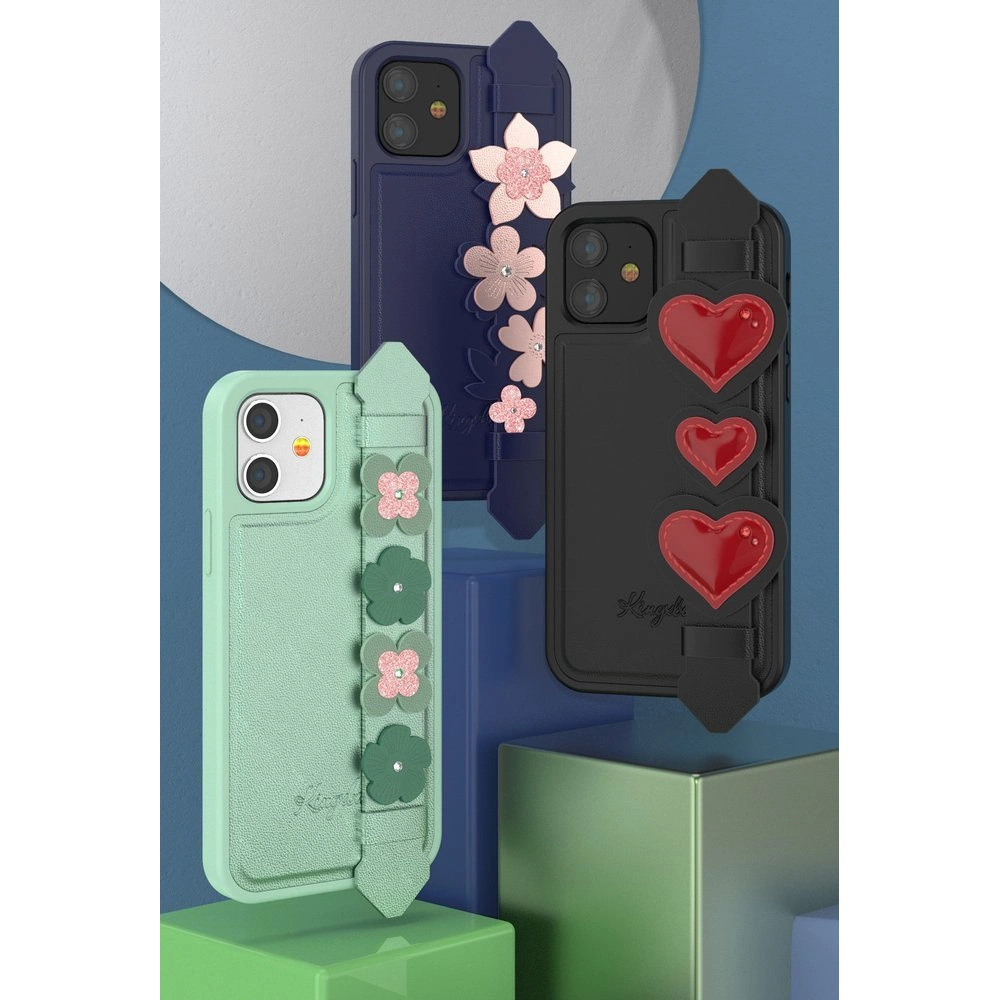 Hurtownia GSM - Etui Kingxbar Sweet Swarovski Apple iPhone 12 mini černé - KGX274 - {ean13} - Hurt