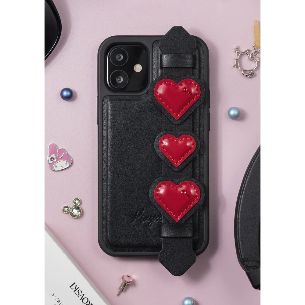 Hurtownia GSM - Etui Kingxbar Sweet Swarovski Apple iPhone 12 mini černé - KGX274 - {ean13} - Hurt