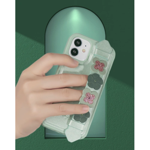 Etui Kingxbar Sweet Swarovski Apple iPhone 12 mini czarny