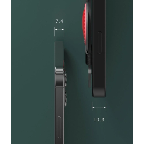 Etui Kingxbar Sweet Swarovski Apple iPhone 12 mini czarny