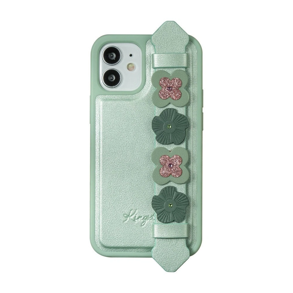 Hurtownia GSM - Case Kingxbar Sweet Swarovski Apple iPhone 12/12 Pro grün - KGX275 - {ean13} - Hurt