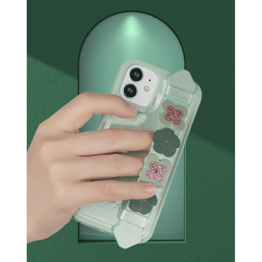 Hurtownia GSM - Case Kingxbar Sweet Swarovski Apple iPhone 12/12 Pro grün - KGX275 - {ean13} - Hurt