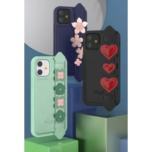Hurtownia GSM - Etui Kingxbar Sweet Swarovski Apple iPhone 12/12 Pro modré - KGX276 - {ean13} - Hurt