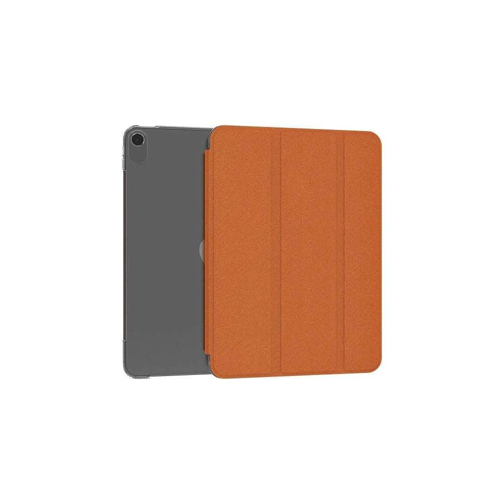 Etui Kingxbar Business Apple iPad Air 10.9 2020/2022 (4. és 5. generáció) / iPad Air 11 2024 (6. generáció) narancssárga