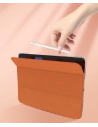 Etui Kingxbar Business Apple iPad Air 10.9 2020/2022 (4. és 5. generáció) / iPad Air 11 2024 (6. generáció) narancssárga