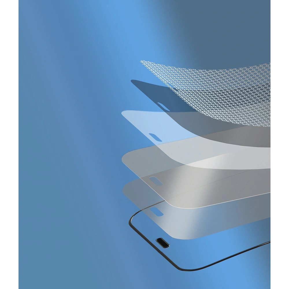 Hurtownia GSM - Szkło hartowane Kingxbar 2.5D Tempered Glass Apple iPhone 12 mini czarny (case friendly) - KGX282 - {ean13} - Hurt