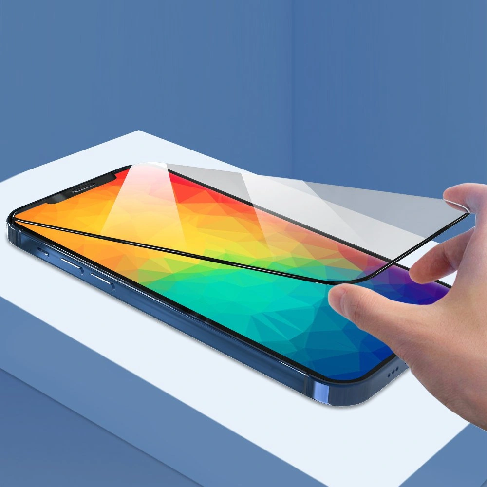 Hurtownia GSM - Edzett üveg Kingxbar 2.5D Edzett Üveg Apple iPhone 12 mini fekete (tokbarát) - KGX282 - {ean13} - Hurt