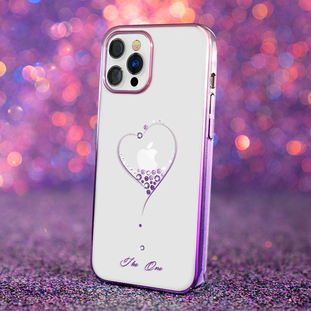 Hurtownia GSM - Etui Kingxbar Wish Swarovski Apple iPhone 12 Pro Max różowy - KGX283 - {ean13} - Hurt
