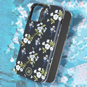 Hurtownia GSM - Etui Kingxbar Blossom Swarovski Apple iPhone 12 Pro Max vícebarevné (Gardenia) - KGX288 - {ean13} - Hurt