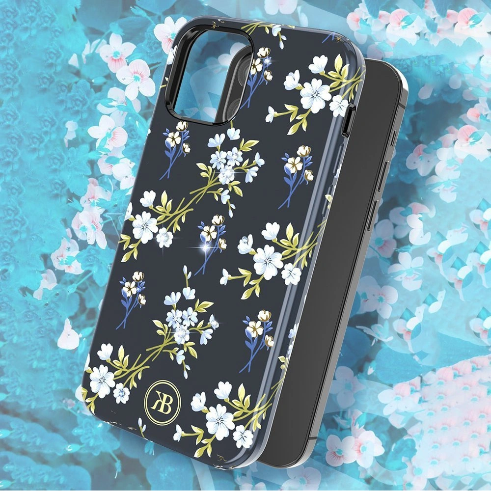 Hurtownia GSM - Etui Kingxbar Blossom Swarovski Apple iPhone 12 mini színes (Gardenia) - KGX289 - {ean13} - Hurt
