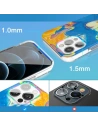Hurtownia GSM - Etui Kingxbar Vízfesték Apple iPhone 12/12 Pro sárga-kék - KGX293 - {ean13} - Hurt