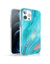 Hurtownia GSM - Etui Kingxbar Vízfesték Apple iPhone 12/12 Pro rózsaszín-zöld - KGX295 - {ean13} - Hurt