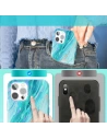 Hurtownia GSM - Etui Kingxbar Vízfesték Apple iPhone 12/12 Pro rózsaszín-zöld - KGX295 - {ean13} - Hurt