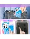 Hurtownia GSM - Etui Kingxbar Watercolour Apple iPhone 12 Pro Max rozie albastru - KGX296 - {ean13} - Hurt