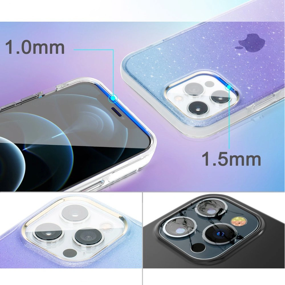 Hurtownia GSM - Etui Kingxbar Ombre Apple iPhone 12 Pro Max albastru-violet - KGX298 - {ean13} - Hurt