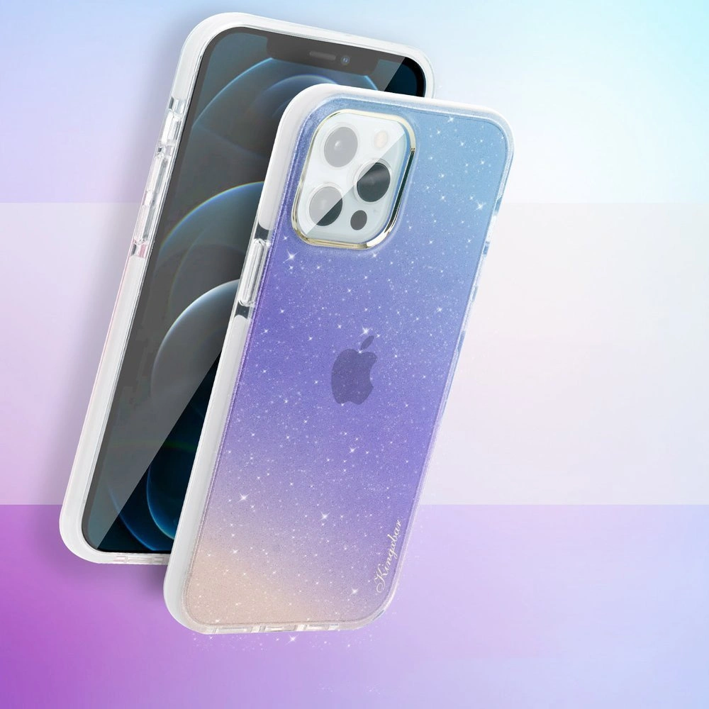 Hurtownia GSM - Etui Kingxbar Ombre Apple iPhone 12 Pro Max modro-fialové - KGX298 - {ean13} - Hurt