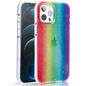 Hurtownia GSM - Etui Kingxbar Ombre Apple iPhone 12 Pro Max vícebarevné - KGX301 - {ean13} - Hurt