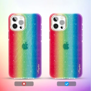 Hurtownia GSM - Etui Kingxbar Ombre Apple iPhone 12 Pro Max vícebarevné - KGX301 - {ean13} - Hurt