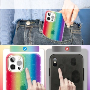 Hurtownia GSM - Etui Kingxbar Ombre Apple iPhone 12 Pro Max vícebarevné - KGX301 - {ean13} - Hurt