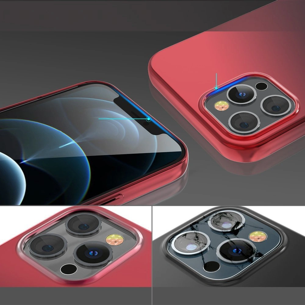 Wholesale Kingxbar Aurora Apple iPhone 12 Pro Max black-red - KGX303 - {ean13} - Hurt