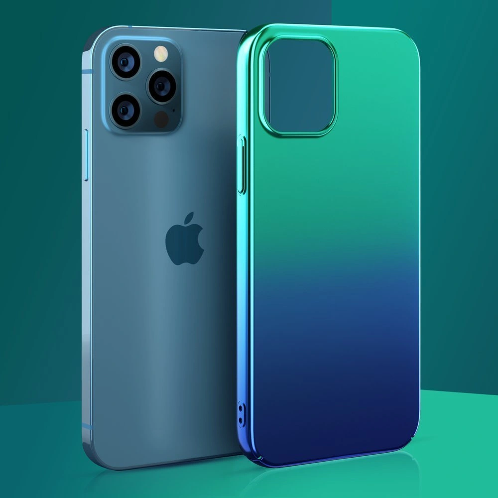 Wholesale Kingxbar Aurora Apple iPhone 12 Pro Max blue-green - KGX304 - {ean13} - Hurt