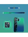 Hurtownia GSM - Etui Kingxbar Aurora Apple iPhone 12 Pro Max albastru-verde - KGX304 - {ean13} - Hurt
