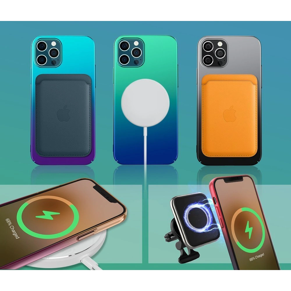 Wholesale Kingxbar Aurora Apple iPhone 12 Pro Max blue-green - KGX304 - {ean13} - Hurt