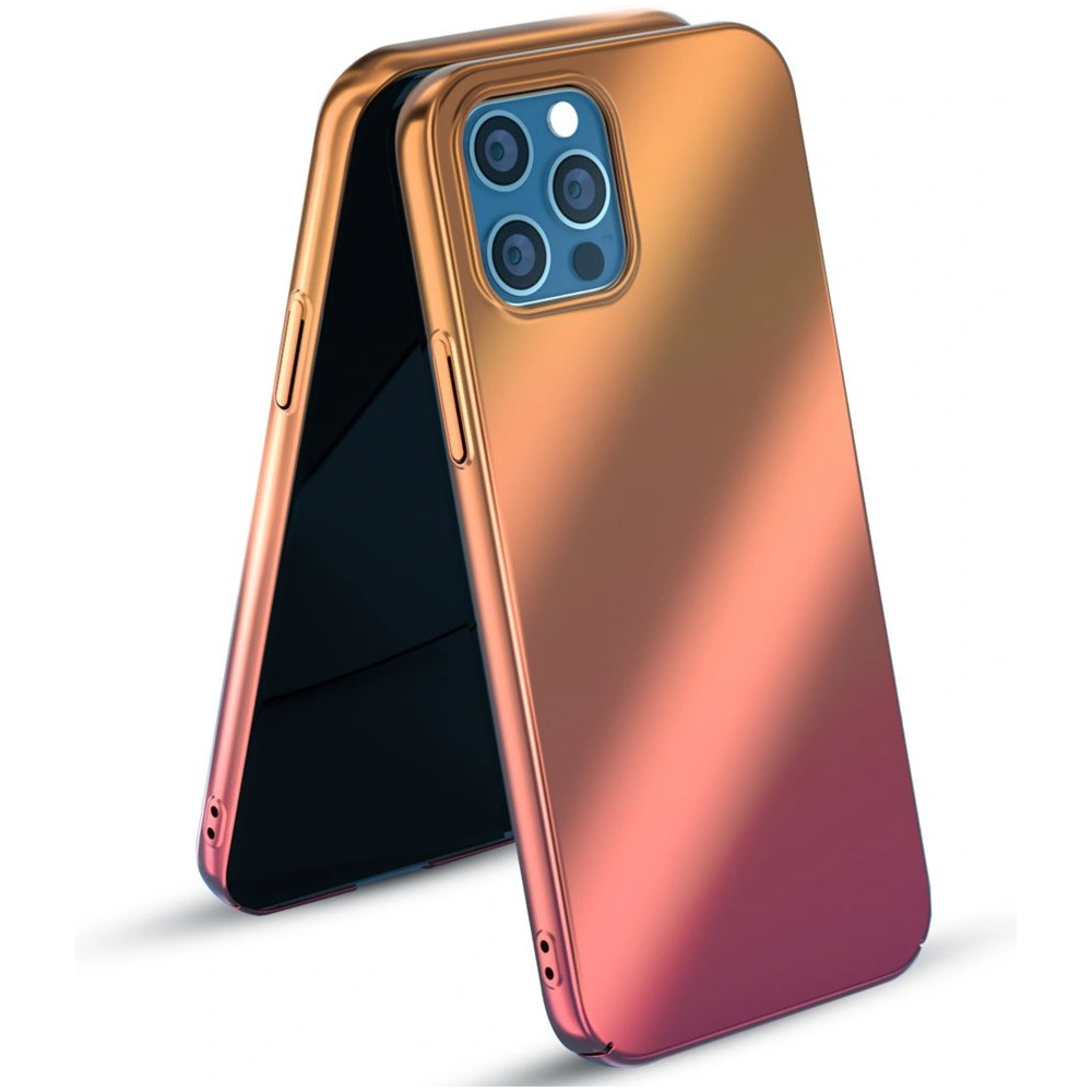 Hurtownia GSM - Etui Kingxbar Aurora Apple iPhone 12 Pro Max piros-narancssárga - KGX305 - {ean13} - Hurt