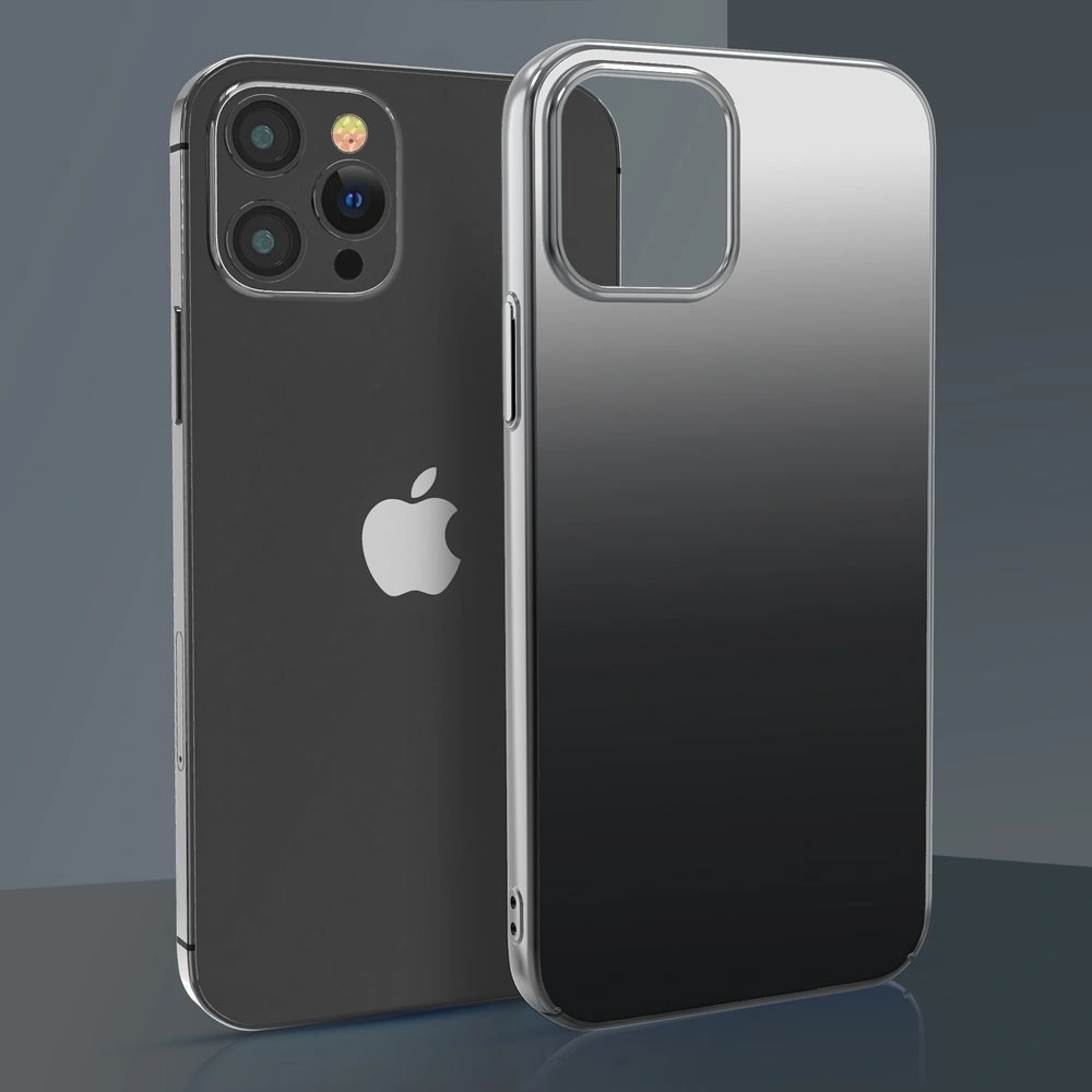 Hurtownia GSM - Etui Kingxbar Aurora Apple iPhone 12 Pro Max fekete-ezüst - KGX306 - {ean13} - Hurt