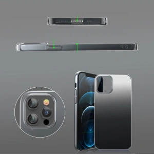 Hurtownia GSM - Etui Kingxbar Aurora Apple iPhone 12 Pro Max černo-stříbrný - KGX306 - {ean13} - Hurt