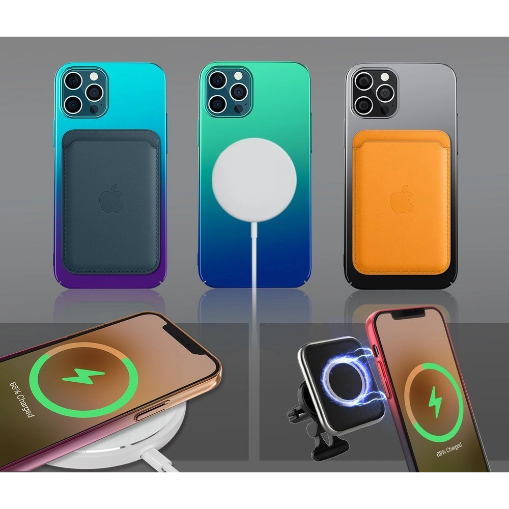 Hurtownia GSM - Etui Kingxbar Aurora Apple iPhone 12 Pro Max fekete-ezüst - KGX306 - {ean13} - Hurt