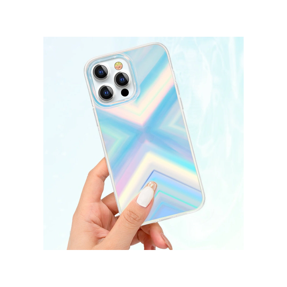 Hurtownia GSM - Etui Kingxbar Streamer Apple iPhone 13 Pro modrý (Triangle) - KGX310 - {ean13} - Hurt