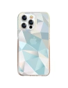 Etui Kingxbar Streamer Apple iPhone 13 Pro niebieski (Lattice)